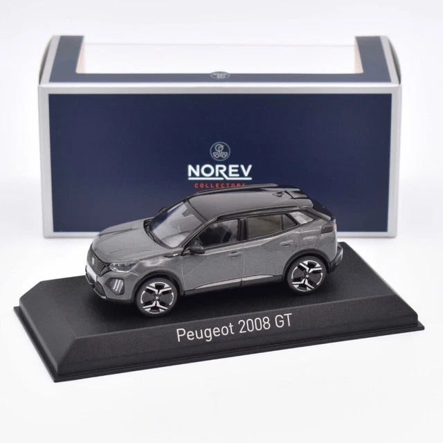 Miniature Peugeot 206XS Gris 1999 - 1:43 - Altaya - Neuf Sous Boîte