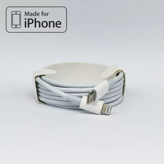 Cavo Dati USB-C Type-C 2 METRI per Apple iPhone X 11 12 13 14 Pari Originale