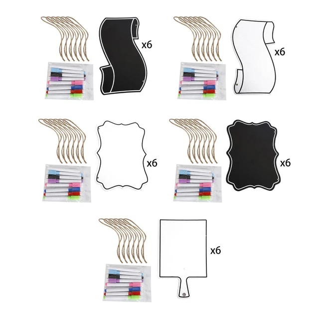 DOITOOL Lot De 60 Bandes De Phrase Lignées Réutilisables Avec