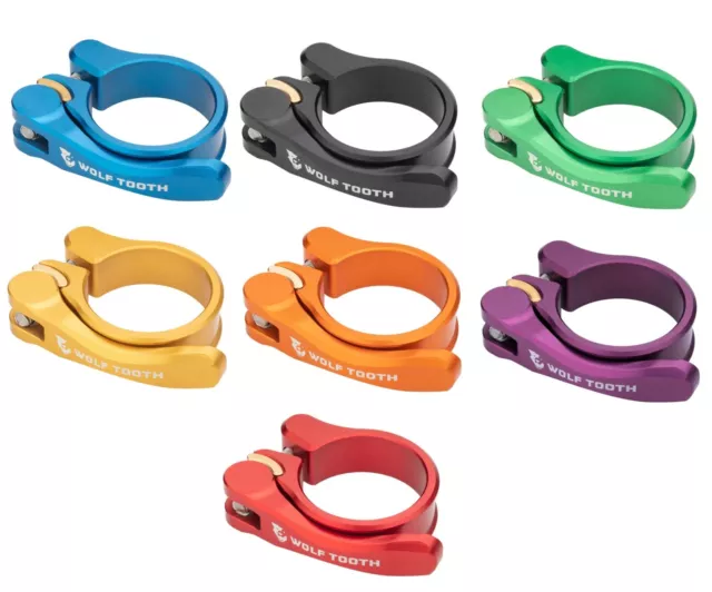 Wolf Tooth Quick Release Seatpost Clamp - 31.8 | 34.9 | 36.4 - All Colors