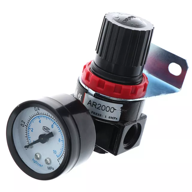 AR2000 Air Control Compressor Pressure Gauge Relief Regulating Regulator Va. F❤❤
