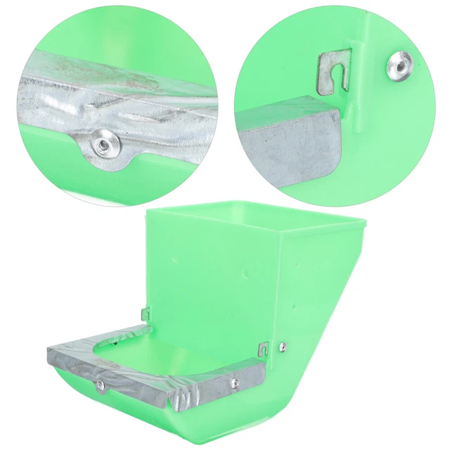 4 piezas caja de alimento para conejos recipiente de alimentación dispensador de alimento dispensador de alimento para conejos