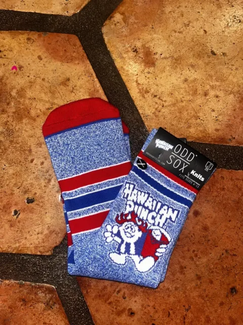 Odd Sox Hawaiian Punch Knits Official Licensed Product 6-13