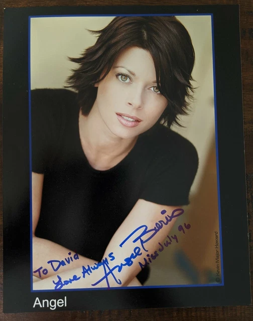 ANGEL BORIS PLAYBOY PLAYMATE SIGNED PROMO PHOTO Miss July 1996 EUR 30