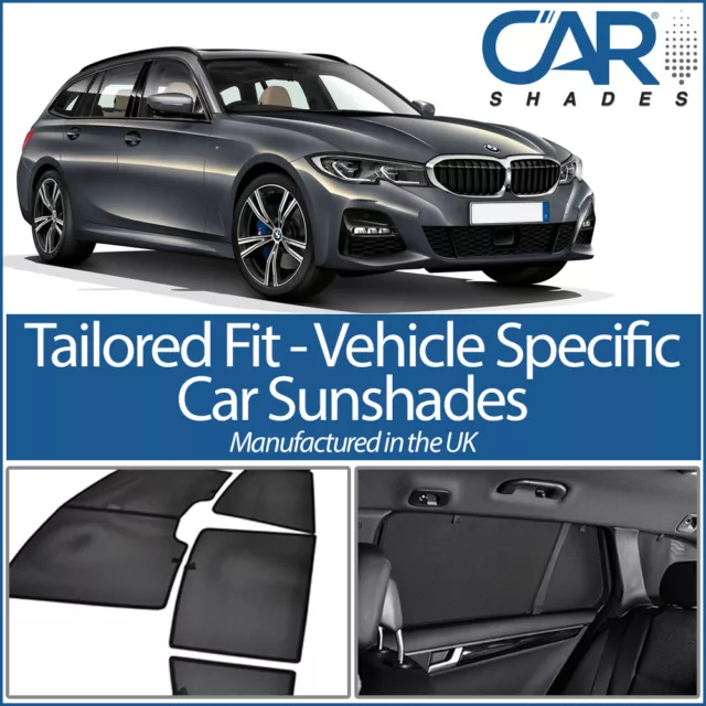 BMW 3 SERIES 4dr G20 19> UV CAR SHADES WINDOW SUN BLINDS PRIVACY GLASS TINT  UK £89.99 - PicClick UK