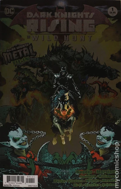Dark Knights Rising The Wild Hunt #1 NM 2018 Stock Image