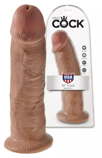 Fallo realistico grosso dildo vaginale anale lungo morbido pene finto King Cock