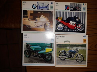 Fiche Photo Moto collection lot 500 ELF 2 BMW FUTURO ADM EGLI 