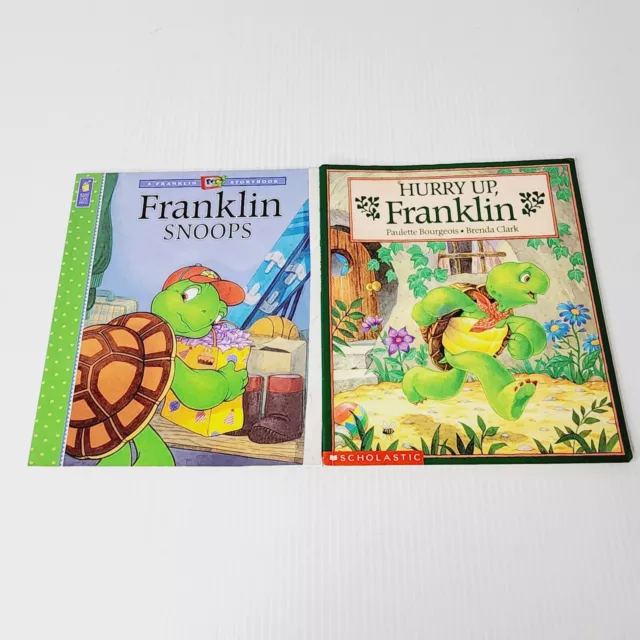 Franklin by Paulette Bourgeois Book Bundle Lot Kids Paperback Turtle Children's
