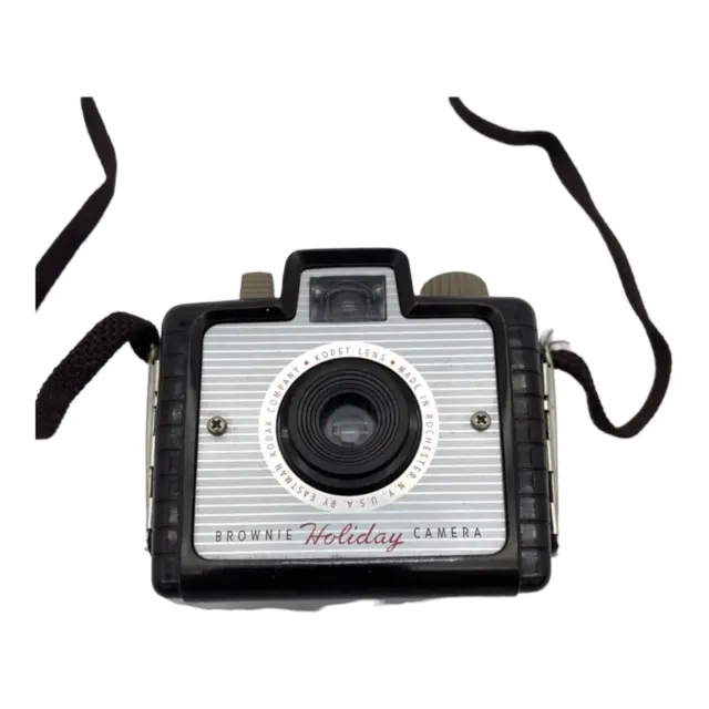 Vintage Eastman Kodak Company Brownie Holiday Camera with Strap