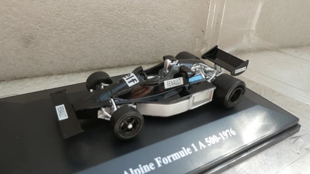 Uh Pour Presse Renault Alpine Formule 1 A 500 1976 Neuf + Blister