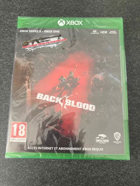 Jeu Xbox séries X / Xbox one " Black4Blood " neuf sous blister