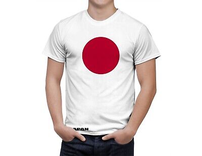 JAPAN Flag Shirt Coat Of Arms Patriotic Men's Sport Full Print Short Sleeve