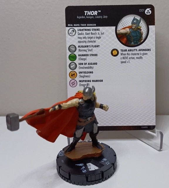 Heroclix: Thor #001 - Fast Forces - Avengers: War of the Realms