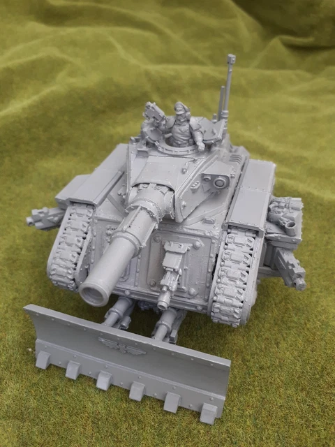 Componenti Modellismo Games Workshop Punte Sponson Per Leman Russ Della Guardia Imperiale – Warhammer 40K, Scala Per Veicoli Scaletta Laterale Leman Russ - Foto 7