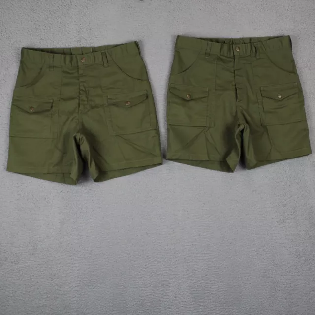 Boy Scouts of America Official Uniform Cargo Shorts Size 34 Made In USA BUNDLE