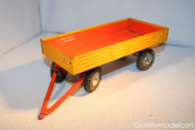 Seidel M. Bandai Joustra Tin Toy Blechspielzeug Rare trailer anhanger Made in?