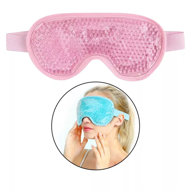 Masque pour les yeux de refroidissement   cernes pour la relaxation de