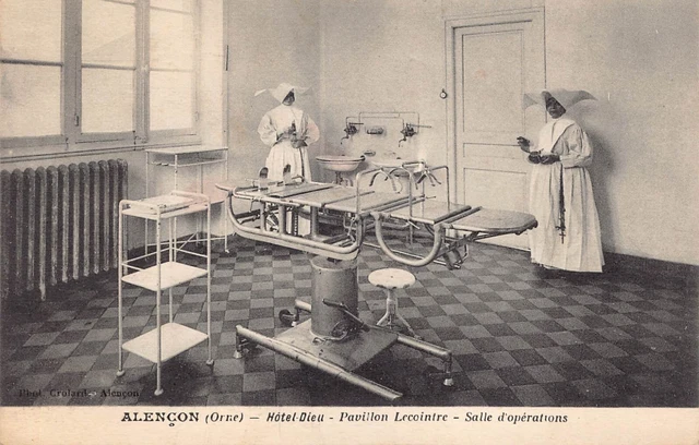 CPA Dept 61 Orne - Alençon Hôtel Dieu Pavillon Lecointre Salle d' Opérations
