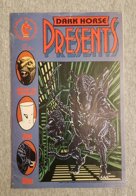 Dark Horse Presents #34 1989 Randy Stradley Chris Warner Comic Book