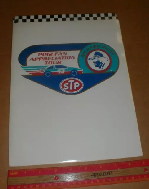 Richard Petty STP 1992 Fan Appreciation Tour Racing Photos original Press Kit --