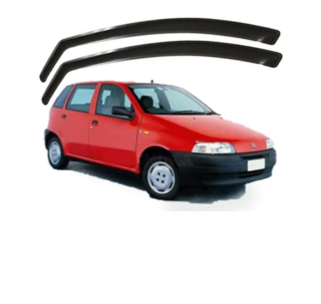 Deflettori D'Aria Antiturbo Per Fiat Punto 1999-2011 - 2 Pezzi Fumé - Facili Da Installare - Foto 9