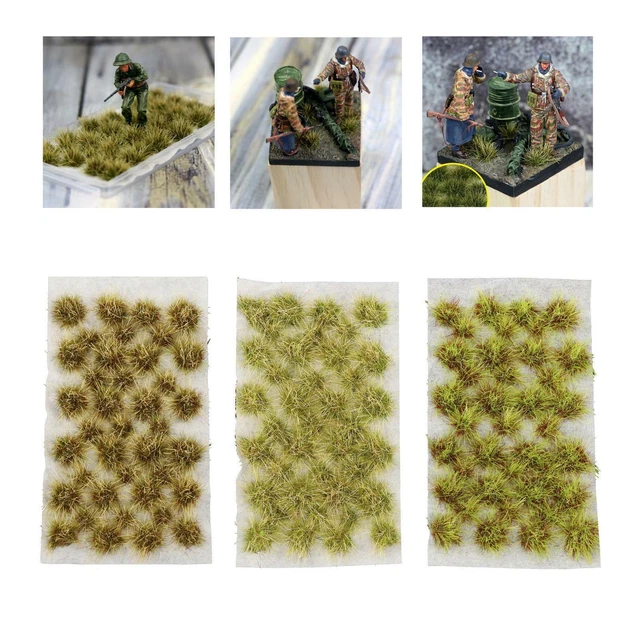 3mm Static Miniature Grass Tufts Model Grass (Green