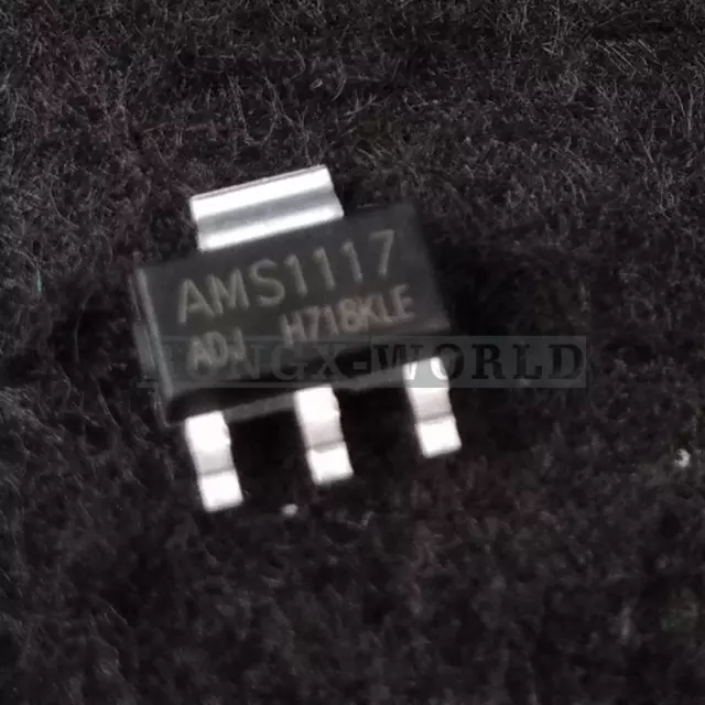5PCS New AMS1117-ADJ IC 1A SMD Voltage Regulator SOT-223