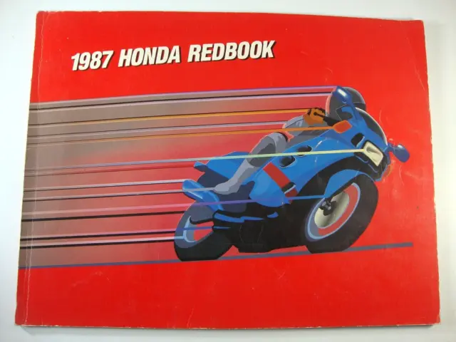 1987 HONDA Z50R Fat Cat Reflex CR500R XL250R XR600R Shadow Magna REDBOOK Manual