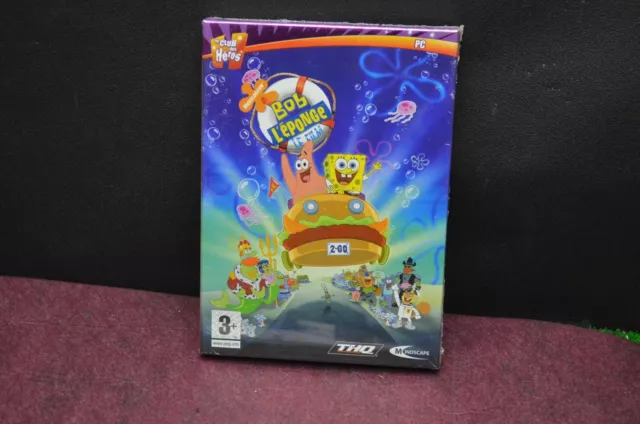Jeu Pc Cd Rom Éducatif Bob L Eponge Le Film Dvd Livre Jouet Enfant Pas Xbox Psp