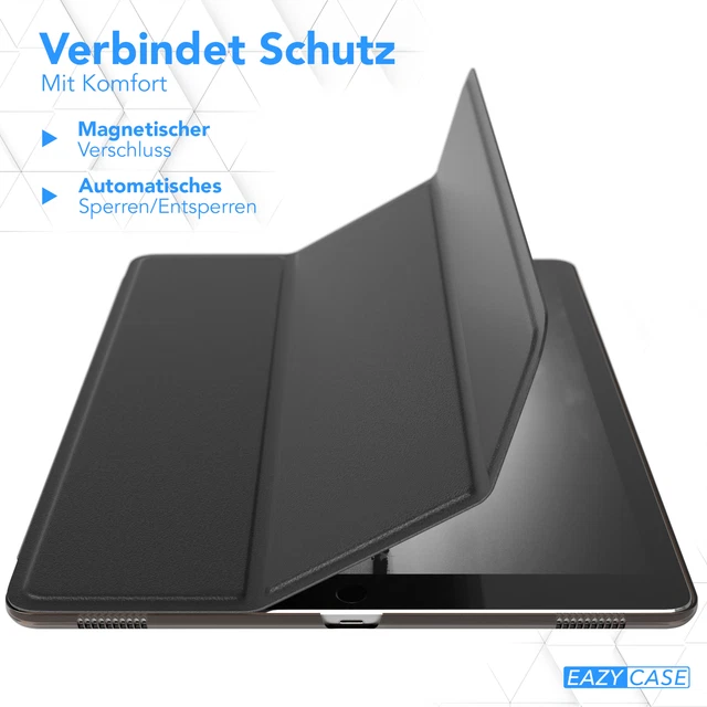 Für Apple iPad Pro 12,9" 2017 Schutzhülle Tablet Tasche Case Hülle Cover Schwarz 3