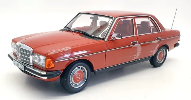 Norev 1/18 Scale Diecast B6 6040653 - Mercedes Benz 200 W123 - English Red