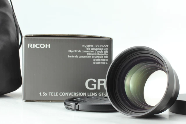 [Almost Unused] Ricoh GT-2 Tele Conversion Lens For GR IIIx Digital Camera Japan