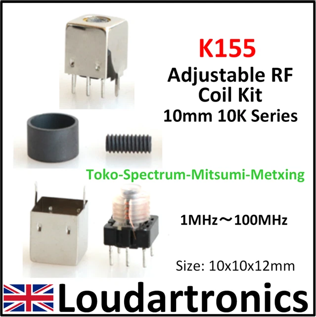 Ortofon Spu Trasformatori RF/IF Spectrum 2u6L – 10mm, Per Frequenze 9-21MHz, Confezione Da 5 Pezzi Reflector Transformers - Foto 7