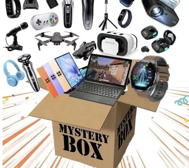 BOX WITH ANY And All Types Of Items! Free Shipping, Guaranteed 60$+ Worth  $31.98 - PicClick