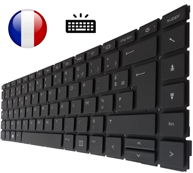 Clavier AZERTY Neuf Pour HP ProBook 640 G2 G3 645 G2 G3 - Remplacement Direct - Garantie 6 Mois