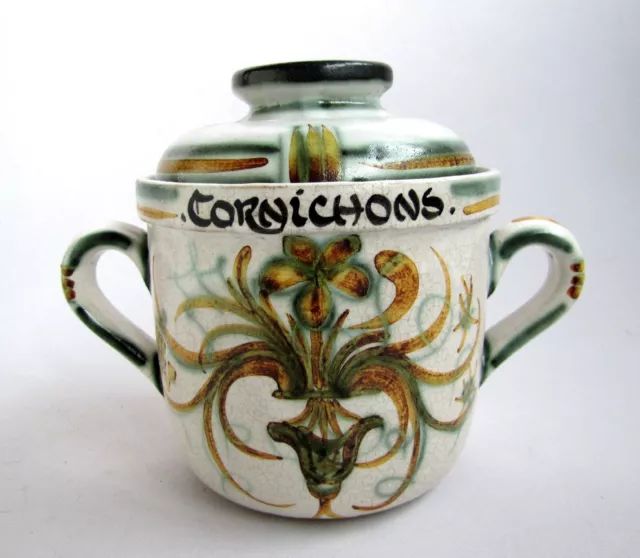 Pot à Cornichons en Céramique Keraluc Quimper
