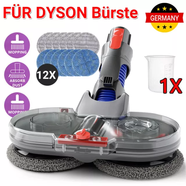 Wischaufsatz Für Dyson V7 V8 V10 V11 V15 Wischmopp Nass Trocken Wisch-Kopf DHL 2