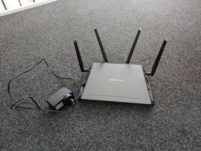 Netgear Nighthawk X4S AC2600 WiFi VDSL/ADSL Modem Router Model D7800