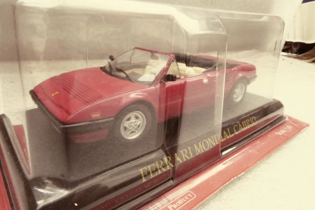Universal Hobbies Pour Presse Ferrari Mondial Cabrio Rouge Neuf En Blister Serti