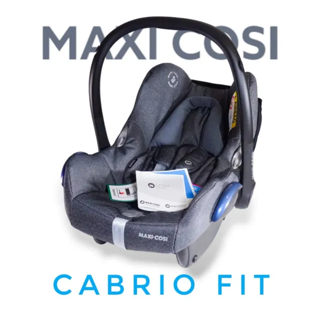 MAXI COSI CAR SEAT CABRIOFIX i-SIZE NEWBORN BABY GREY 0-13kg NEW
