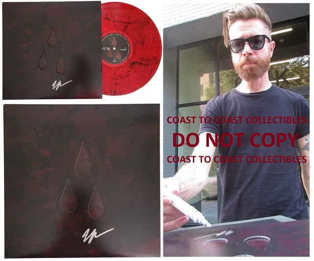 Jade Puget Signed AFI The Missing Man Album Exact Proof COA Autographed Vinyl Record