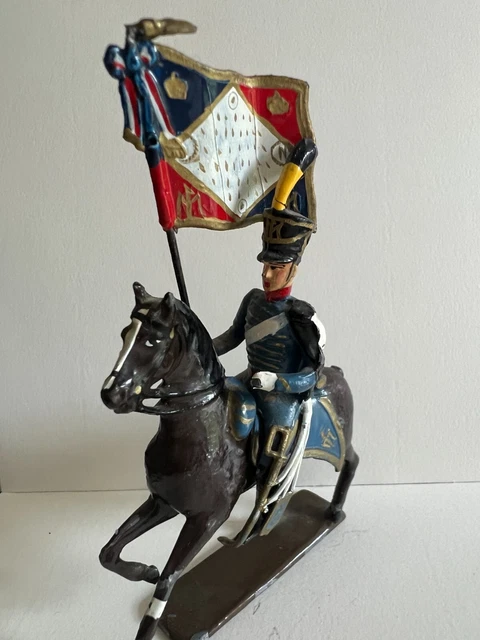 Soldat Plomb CBG Mignot - Porte-drapeau Révolution Française, Paris Petits Augustins