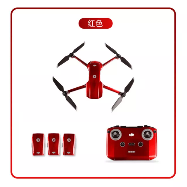 Drone& Remote Control PVC Stickers Decal Body Skin Protector For DJI Mavic Air 2 2