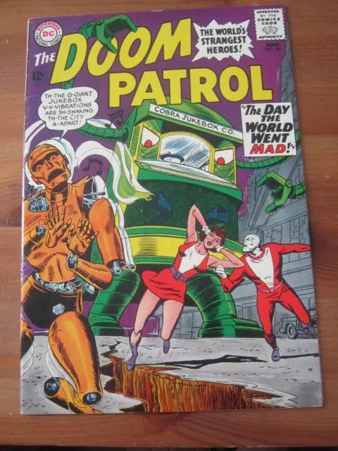Doom Patrol #96 June 1965 - DC Comics - Bob Brown cover art                 ZCO3