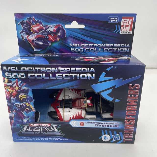 HASBRO TRANSFORMERS LEGACY OVERRIDE VELOCITRON SPEEDIA 500 COLLECTION A