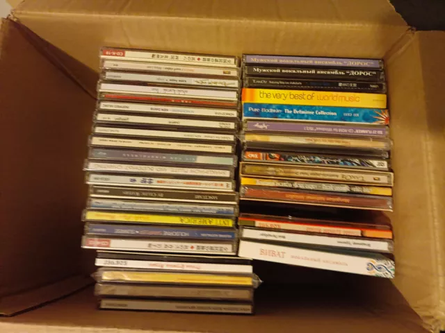 World Music Collection 34 Cd Bulk Lot Incas Asian Celtic Meditation New Age Yoga