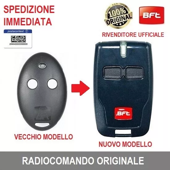 Radiocomando Trasmettitore Telecomando Originale Bft Mitto Code 2 Rolling 433