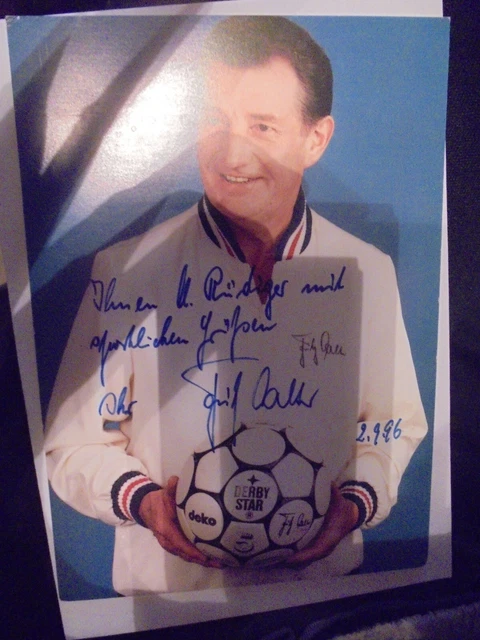 Originalautogramm    Fritz Walter DFB