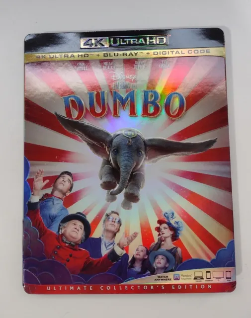 Dumbo 4K Ultra HD + Blu-ray Tim Burton Movie